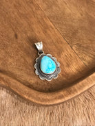 The Sycamore Turquoise Pendant, 6-Pendants-Calli Co., Turquoise and Silver Jewelry, Native American Handmade, Zuni Tribe, Navajo Tribe, Brock Texas