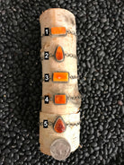 The Oriana Spiny Link Bracelets-Bracelets & Cuffs-Calli Co., Turquoise and Silver Jewelry, Native American Handmade, Zuni Tribe, Navajo Tribe, Brock Texas