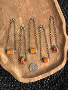 The Oriana Spiny Link Bracelets-Bracelets & Cuffs-Calli Co., Turquoise and Silver Jewelry, Native American Handmade, Zuni Tribe, Navajo Tribe, Brock Texas