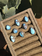 The Wynne Rings, Adjustable-Rings-Calli Co., Turquoise and Silver Jewelry, Native American Handmade, Zuni Tribe, Navajo Tribe, Brock Texas