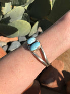 The Rockdale Cuffxx-Bracelets & Cuffs-Calli Co., Turquoise and Silver Jewelry, Native American Handmade, Zuni Tribe, Navajo Tribe, Brock Texas