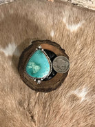 The Tishomingo Turquoise Adjustable Ring, 4-Rings-Calli Co., Turquoise and Silver Jewelry, Native American Handmade, Zuni Tribe, Navajo Tribe, Brock Texas