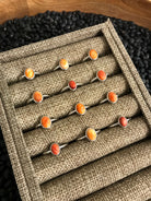 The Loni Rings-Rings-Calli Co., Turquoise and Silver Jewelry, Native American Handmade, Zuni Tribe, Navajo Tribe, Brock Texas