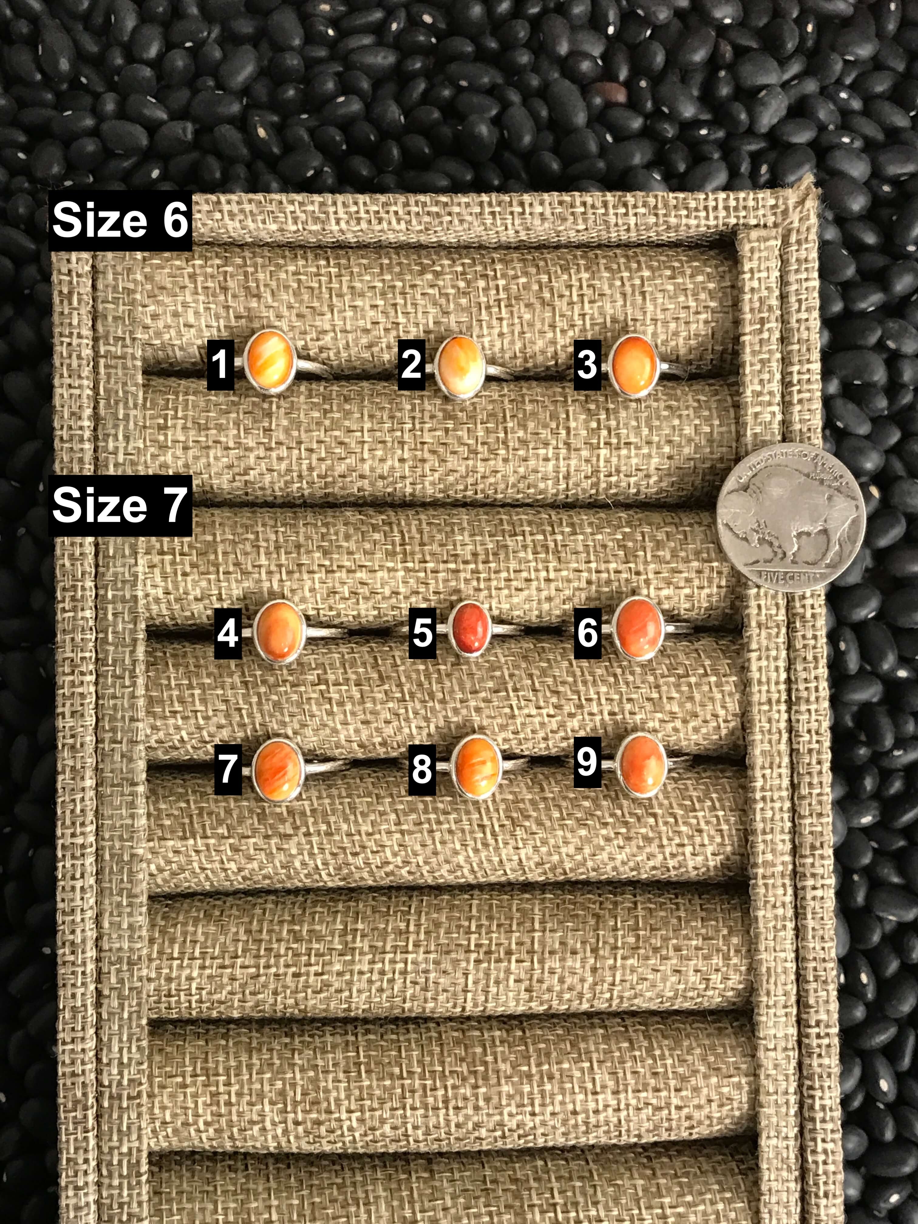 The Loni Rings-Rings-Calli Co., Turquoise and Silver Jewelry, Native American Handmade, Zuni Tribe, Navajo Tribe, Brock Texas