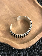 The Briarcliff Cuff-Bracelets & Cuffs-Calli Co., Turquoise and Silver Jewelry, Native American Handmade, Zuni Tribe, Navajo Tribe, Brock Texas