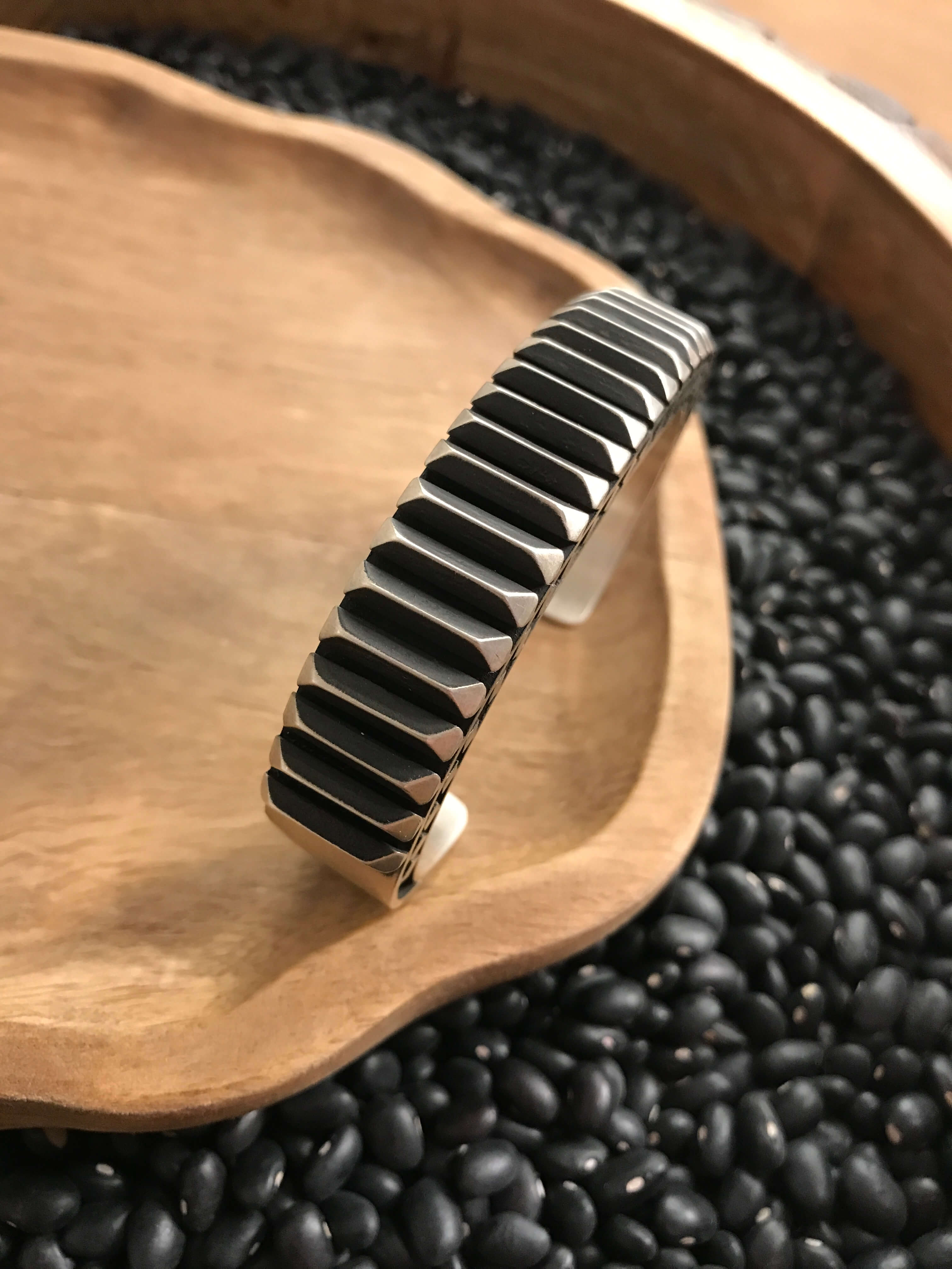 The Snowmass Cuff-Bracelets & Cuffs-Calli Co., Turquoise and Silver Jewelry, Native American Handmade, Zuni Tribe, Navajo Tribe, Brock Texas