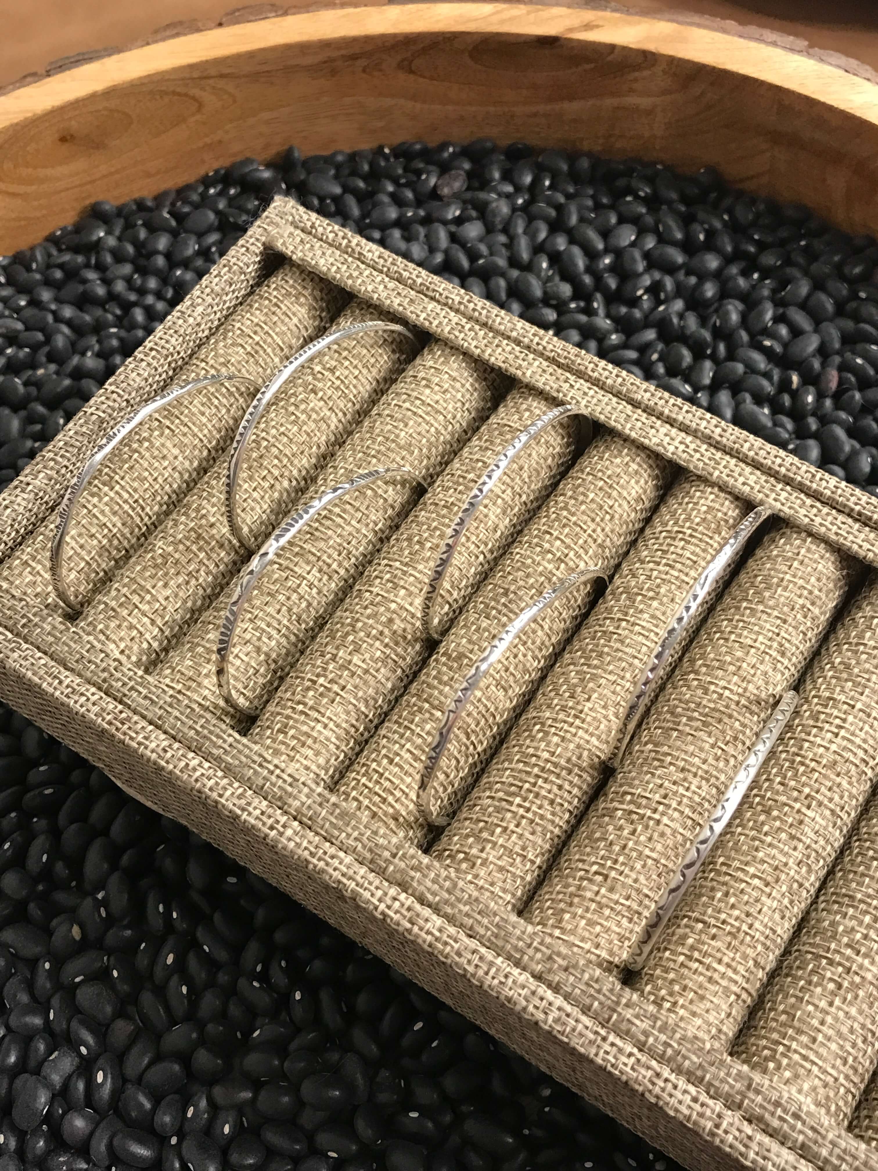 The Indio Cuffs-Bracelets & Cuffs-Calli Co., Turquoise and Silver Jewelry, Native American Handmade, Zuni Tribe, Navajo Tribe, Brock Texas