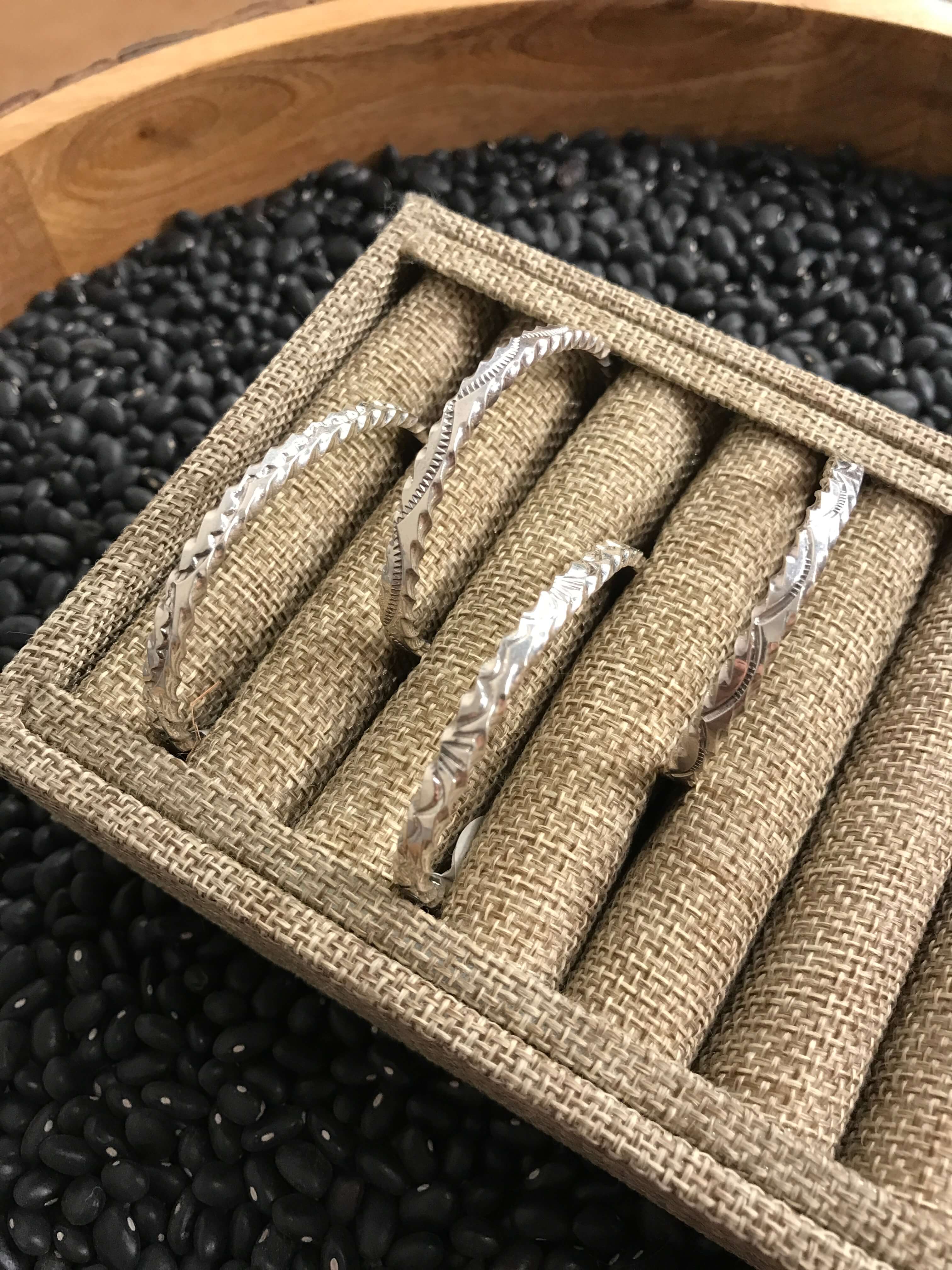 The Quezon Cuffs-Bracelets & Cuffs-Calli Co., Turquoise and Silver Jewelry, Native American Handmade, Zuni Tribe, Navajo Tribe, Brock Texas