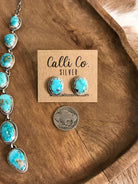 The Kallen Turquoise Lariat Necklace Set, 4-Necklaces-Calli Co., Turquoise and Silver Jewelry, Native American Handmade, Zuni Tribe, Navajo Tribe, Brock Texas
