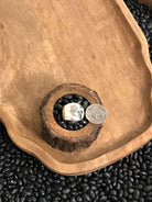 The Classic Hammered Ring-Rings-Calli Co., Turquoise and Silver Jewelry, Native American Handmade, Zuni Tribe, Navajo Tribe, Brock Texas