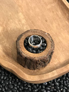 The Classic Hammered Ring-Rings-Calli Co., Turquoise and Silver Jewelry, Native American Handmade, Zuni Tribe, Navajo Tribe, Brock Texas