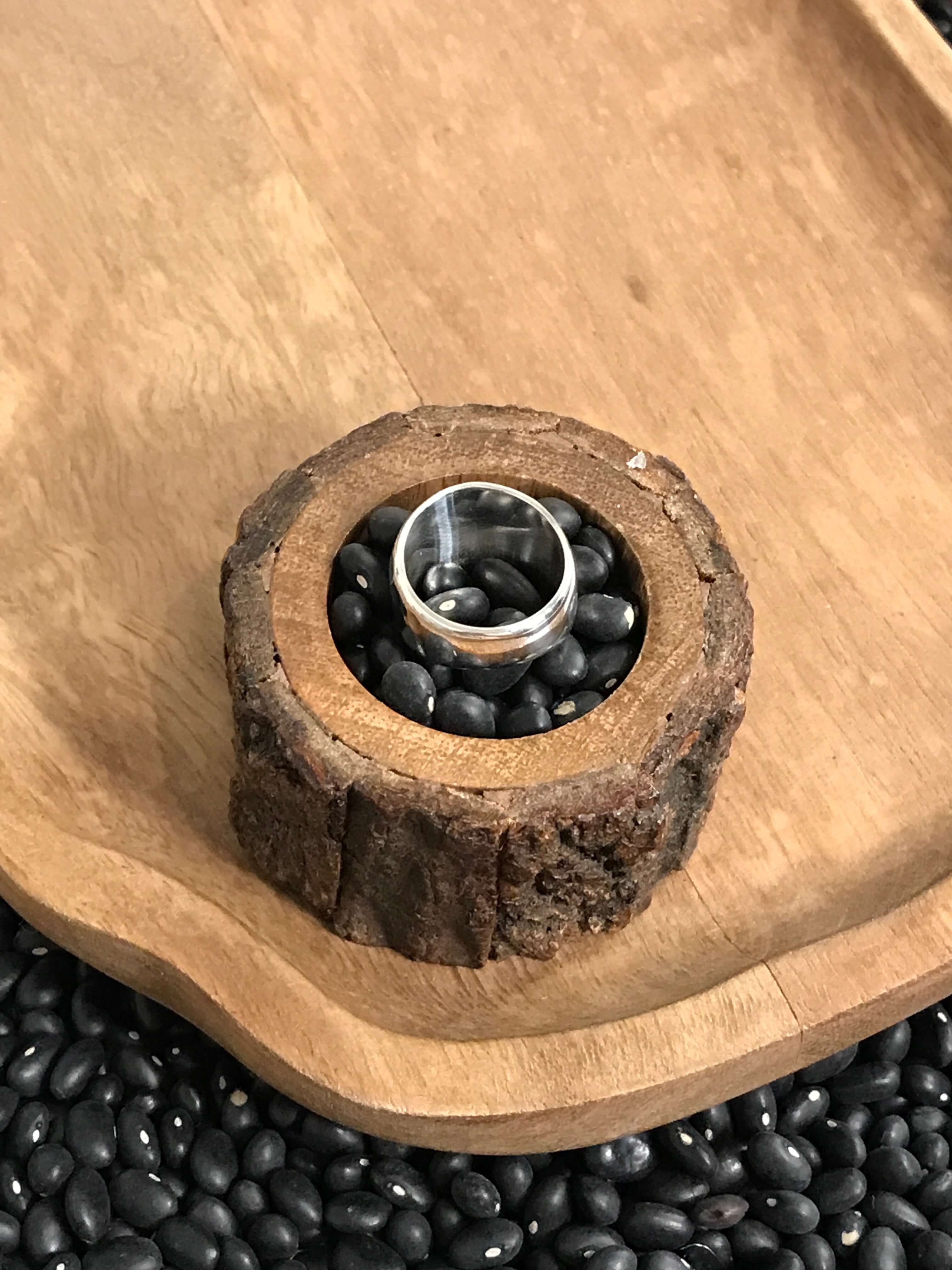 The Classic Hammered Ring-Rings-Calli Co., Turquoise and Silver Jewelry, Native American Handmade, Zuni Tribe, Navajo Tribe, Brock Texas