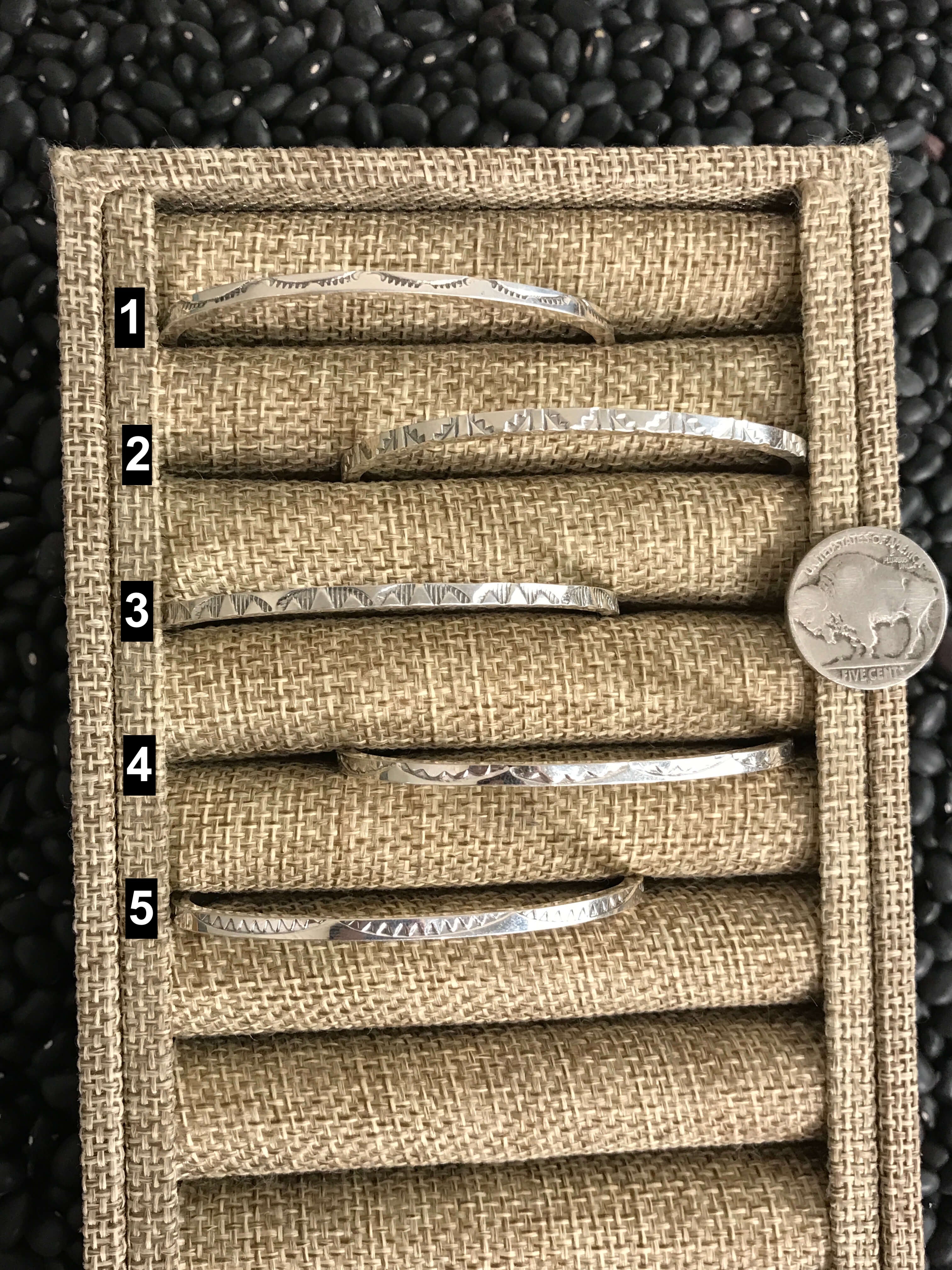 The Genola Cuffs-Bracelets & Cuffs-Calli Co., Turquoise and Silver Jewelry, Native American Handmade, Zuni Tribe, Navajo Tribe, Brock Texas