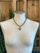 The Sycamore Turquoise Pendant, 3-Pendants-Calli Co., Turquoise and Silver Jewelry, Native American Handmade, Zuni Tribe, Navajo Tribe, Brock Texas