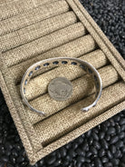 The Leoti Cuff-Bracelets & Cuffs-Calli Co., Turquoise and Silver Jewelry, Native American Handmade, Zuni Tribe, Navajo Tribe, Brock Texas