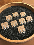 The Dreamcatcher Earrings-Earrings-Calli Co., Turquoise and Silver Jewelry, Native American Handmade, Zuni Tribe, Navajo Tribe, Brock Texas