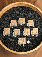 The Dreamcatcher Earrings-Earrings-Calli Co., Turquoise and Silver Jewelry, Native American Handmade, Zuni Tribe, Navajo Tribe, Brock Texas