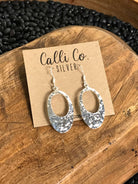 The Highland Earrings-Earrings-Calli Co., Turquoise and Silver Jewelry, Native American Handmade, Zuni Tribe, Navajo Tribe, Brock Texas