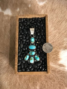 The Tomoka Pendant, 2 xx-Pendants-Calli Co., Turquoise and Silver Jewelry, Native American Handmade, Zuni Tribe, Navajo Tribe, Brock Texas