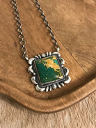 The Cardona Turquoise Necklace, 2-Necklaces-Calli Co., Turquoise and Silver Jewelry, Native American Handmade, Zuni Tribe, Navajo Tribe, Brock Texas