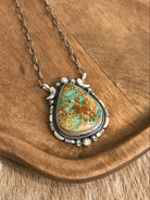 The Cardona Turquoise Necklace, 3 xx-Necklaces-Calli Co., Turquoise and Silver Jewelry, Native American Handmade, Zuni Tribe, Navajo Tribe, Brock Texas