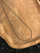 The Petite Sterling Chain-Necklaces-Calli Co., Turquoise and Silver Jewelry, Native American Handmade, Zuni Tribe, Navajo Tribe, Brock Texas