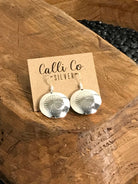 The Sunburst Earrings-Earrings-Calli Co., Turquoise and Silver Jewelry, Native American Handmade, Zuni Tribe, Navajo Tribe, Brock Texas