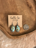 The Turquoise Dangles, 26-Earrings-Calli Co., Turquoise and Silver Jewelry, Native American Handmade, Zuni Tribe, Navajo Tribe, Brock Texas