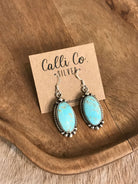 The Turquoise Dangles, 27-Earrings-Calli Co., Turquoise and Silver Jewelry, Native American Handmade, Zuni Tribe, Navajo Tribe, Brock Texas
