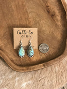 The Turquoise Dangles, 28-Earrings-Calli Co., Turquoise and Silver Jewelry, Native American Handmade, Zuni Tribe, Navajo Tribe, Brock Texas