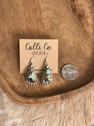 The Turquoise Dangles, 29-Earrings-Calli Co., Turquoise and Silver Jewelry, Native American Handmade, Zuni Tribe, Navajo Tribe, Brock Texas