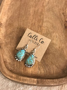 The Turquoise Dangles, 31-Earrings-Calli Co., Turquoise and Silver Jewelry, Native American Handmade, Zuni Tribe, Navajo Tribe, Brock Texas