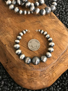 The Doheny Memory Pearl Wire Bracelet-Bracelets & Cuffs-Calli Co., Turquoise and Silver Jewelry, Native American Handmade, Zuni Tribe, Navajo Tribe, Brock Texas