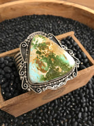 The Ryker Turquoise Cuff-Bracelets & Cuffs-Calli Co., Turquoise and Silver Jewelry, Native American Handmade, Zuni Tribe, Navajo Tribe, Brock Texas