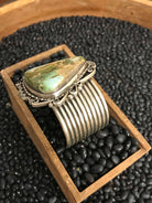 The Ryker Turquoise Cuff-Bracelets & Cuffs-Calli Co., Turquoise and Silver Jewelry, Native American Handmade, Zuni Tribe, Navajo Tribe, Brock Texas