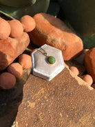 The Nordic 14k and Turquoise Pendant, 16-Pendants-Calli Co., Turquoise and Silver Jewelry, Native American Handmade, Zuni Tribe, Navajo Tribe, Brock Texas