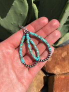 The Ami Earrings-Earrings-Calli Co., Turquoise and Silver Jewelry, Native American Handmade, Zuni Tribe, Navajo Tribe, Brock Texas