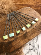 The Shayla Necklaces-Necklaces-Calli Co., Turquoise and Silver Jewelry, Native American Handmade, Zuni Tribe, Navajo Tribe, Brock Texas