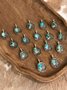 The Buffalo Nickel Pendants in Blue Turquoise-Pendants-Calli Co., Turquoise and Silver Jewelry, Native American Handmade, Zuni Tribe, Navajo Tribe, Brock Texas