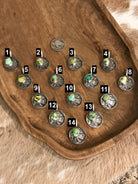 The Buffalo Nickel Pendants in Green Turquoise-Pendants-Calli Co., Turquoise and Silver Jewelry, Native American Handmade, Zuni Tribe, Navajo Tribe, Brock Texas