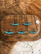 The Scottie Necklaces-Necklaces-Calli Co., Turquoise and Silver Jewelry, Native American Handmade, Zuni Tribe, Navajo Tribe, Brock Texas