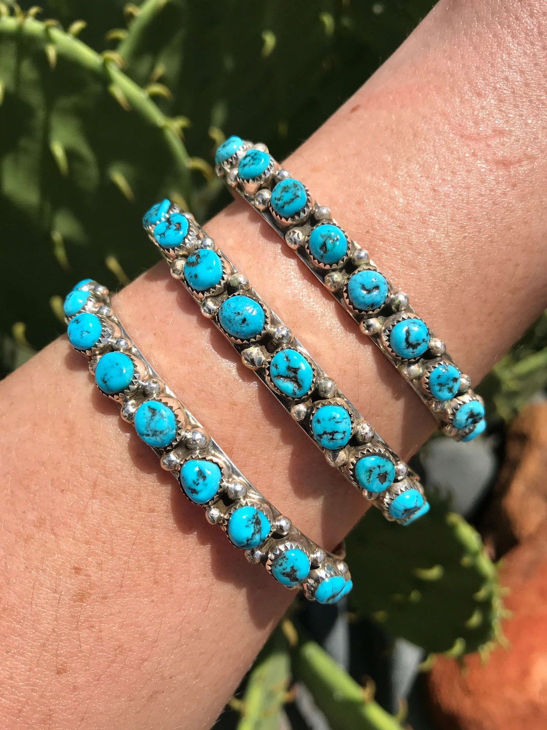 The Shadow Mountain Cuff-Bracelets & Cuffs-Calli Co., Turquoise and Silver Jewelry, Native American Handmade, Zuni Tribe, Navajo Tribe, Brock Texas