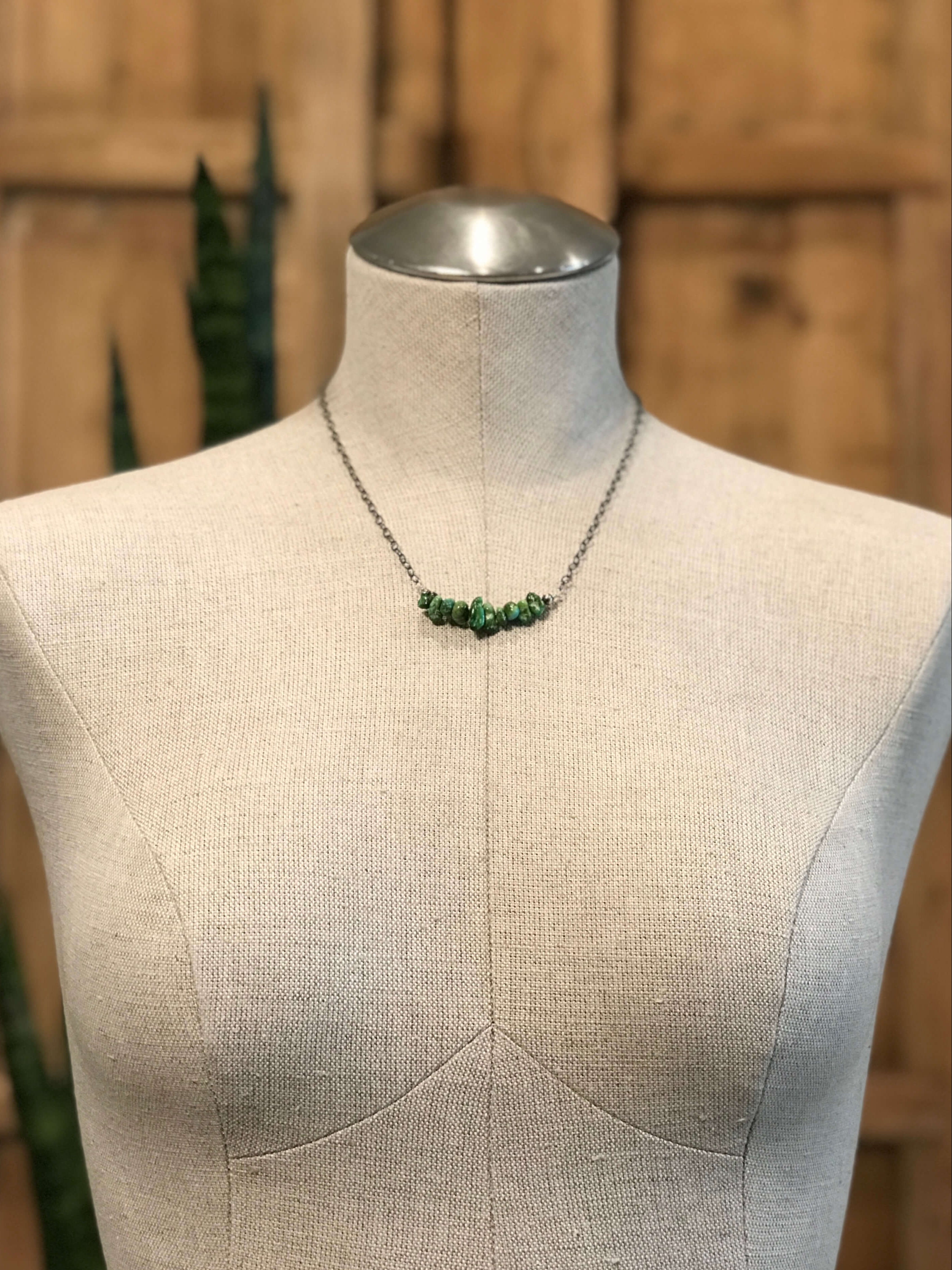 The Bryer Necklaces-Necklaces-Calli Co., Turquoise and Silver Jewelry, Native American Handmade, Zuni Tribe, Navajo Tribe, Brock Texas