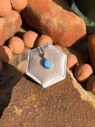 The Nordic 14k and Turquoise Pendant, 29-Pendants-Calli Co., Turquoise and Silver Jewelry, Native American Handmade, Zuni Tribe, Navajo Tribe, Brock Texas