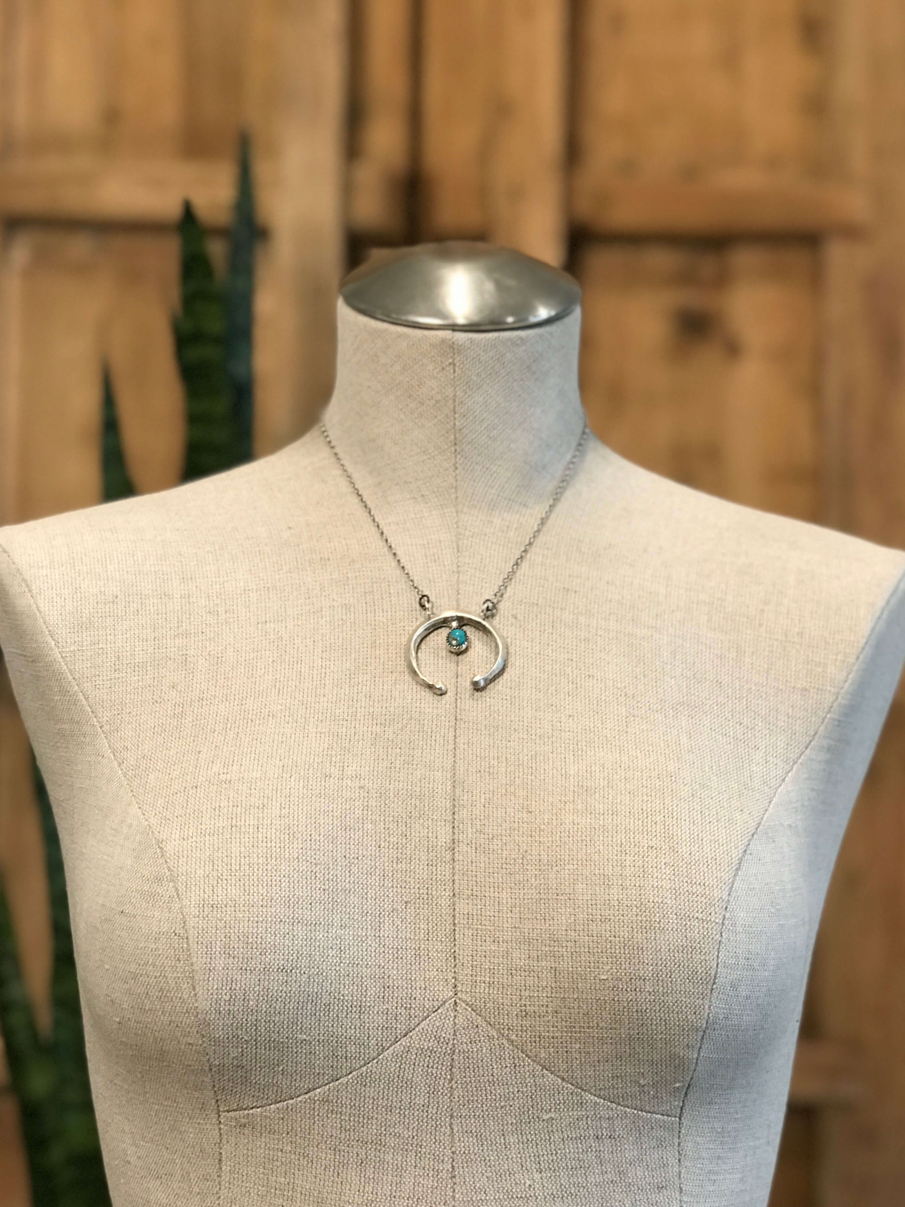 The Townes Naja Necklaces-Necklaces-Calli Co., Turquoise and Silver Jewelry, Native American Handmade, Zuni Tribe, Navajo Tribe, Brock Texas