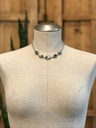 The Lulu Necklace, 2-Necklaces-Calli Co., Turquoise and Silver Jewelry, Native American Handmade, Zuni Tribe, Navajo Tribe, Brock Texas