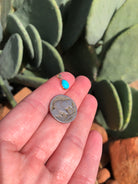 The Nordic 14k and Turquoise Pendant, 19-Pendants-Calli Co., Turquoise and Silver Jewelry, Native American Handmade, Zuni Tribe, Navajo Tribe, Brock Texas