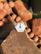 The Nordic 14k and Turquoise Pendant, 20-Pendants-Calli Co., Turquoise and Silver Jewelry, Native American Handmade, Zuni Tribe, Navajo Tribe, Brock Texas