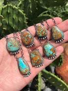 The Betasso Necklaces-Necklaces-Calli Co., Turquoise and Silver Jewelry, Native American Handmade, Zuni Tribe, Navajo Tribe, Brock Texas