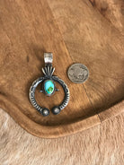 The Naja Pendant, 51-Pendants-Calli Co., Turquoise and Silver Jewelry, Native American Handmade, Zuni Tribe, Navajo Tribe, Brock Texas